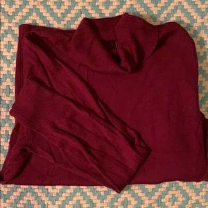 Long sleeve thin turtle neck sweater